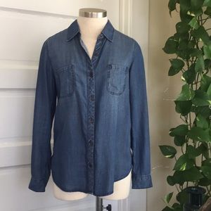 Love Stitch Denim shirt